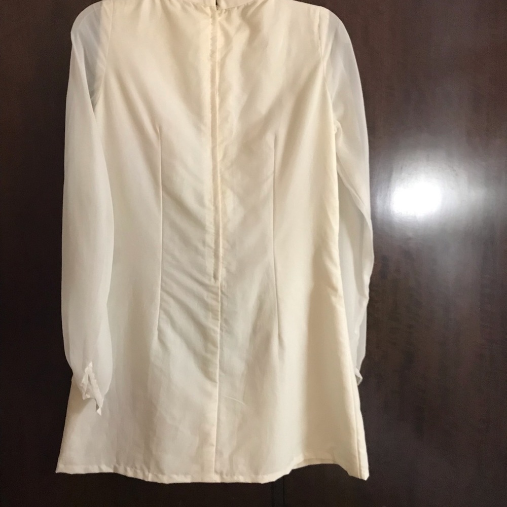 Vintage 60s  mod beaded mini dress. Small - Picture 2 of 8